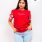Daisy Baggy Red T shirt